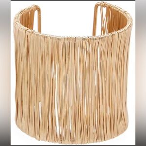 Anna & Ava Caila Wire Gold tone Cuff Bracelet /NWOT